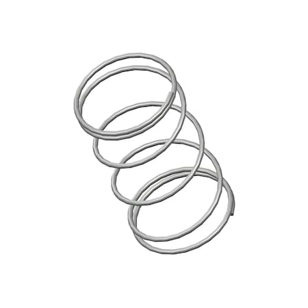 ZORO APPROVED SUPPLIER Compression Spring, O= .420, L= .78, W= .020 R G909976984